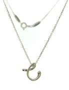 Tiffany & Co Elsa Peretti Leatther C Necklace