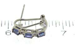 Fantastic Tanzanite & Diamond Accent Earrings