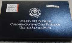 2000 Unc Library of Congress Sil Dol