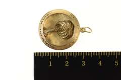 14K Yellow Gold 1960's Retro St. Thomas Virgin Island Charm/Pendant