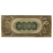 Scarce 1882 $10 New Haven National Currency Note