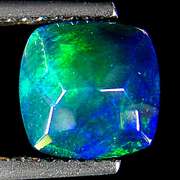 Smoldering 1.31ct Welo black Opal