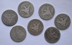 7 Barber Halves