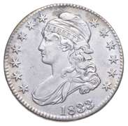 1833 Capped Bust Half Dollar