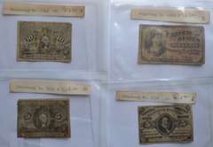 2 5 Cent & 2 10 Cent Fractional Notes