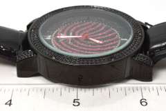 Sparkling Diamond King Fingerprint Dial Watch