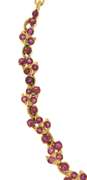 Romantic 21kt YG Traditional Pink Ruby Accent Necklace