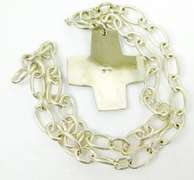 Silpada Sterling Southwest Cross & Chain
