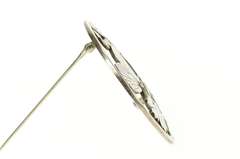 Sterling Silver Georg Jensen Butterfly Flower Round 283 Pin/Brooch