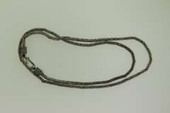 Sterlking Silver Solid Byzantine Chain Necklace