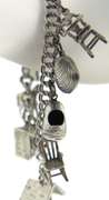 Vintage Sterling Silver Charm Bracelet
