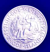 1936 Rhode Island Commemorative Half Dollar UNC