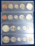 Lot OF Year Sets 4 Total Sets 5 Coins Each 20 Total Coins