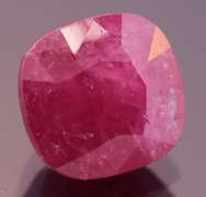 Reddish pink UNHEATED 7.88ct Winza Ruby