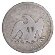 1871 Seated Liberty Dollar