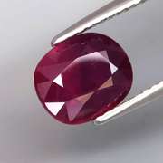 Heated only! 2.98ct violet red Ruby