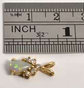 Pear Shaped Opal Pendant