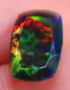 Mixed honey comb block patterned 1.58ct Black Opal
