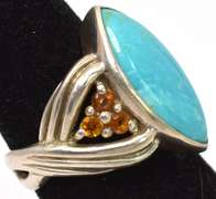 Sterling Silver Turquoise Ring