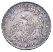 1835 Capped Bust Half Dollar