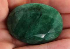 HUGE! 191.5ct forest green Emerald