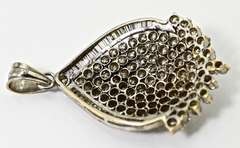 Impressive and Dramatic 3.5 ct.tw. Diamond 18K Pendant