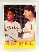 Pride of NL Mays & Musial 1963 Baseball Card