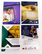 4 NFL Quarterback Football Cards