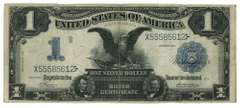 Nice 1899 Series Large Size Black Eagle $1 Silver Cert