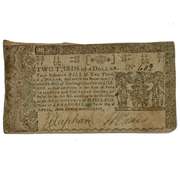 2/3 $ April 10 1774 Maryland Colonial Note