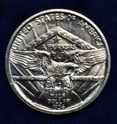 1936 Arkansas Commemorative Half Dollar  AU/BU