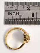 Tri-Color Gold Organic Design Ring