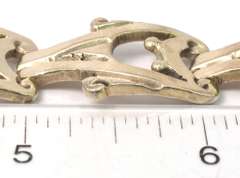 Free-Form Cutouts Bracelet in Sterling Silver