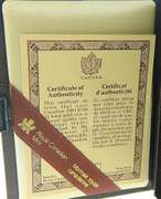 Two gold coins 1985 and 1986 Canadian 100 Dollar Commemorative Coins