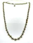 Tiffany & Co Hardware Graduated Ball Necklace