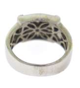 Dazzling White Gold 1cts Princess Cut Wedding Band