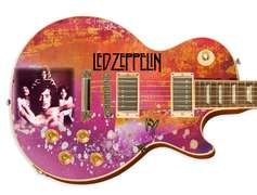 Led Zeppelin Jimmy Page Autographed Custom Graphics 12-String Guitar