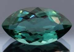 Ravishing 18.45ct top green created Amethyst