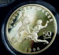 1994 World Cup Soccer 4 Coin Set with Box