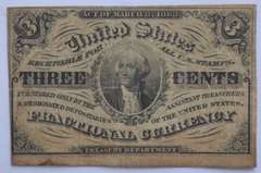 3 Cent Third Series Fractional Note