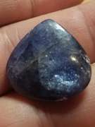 Very large 30.82ct unheated Tanzanite cabochon