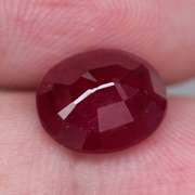 Fabulous 5.66ct deep blood red Ruby
