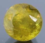 Gorgeous 4.25ct color shifting Russian Sphene