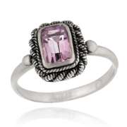 Sterling Silver Amethyst Ring