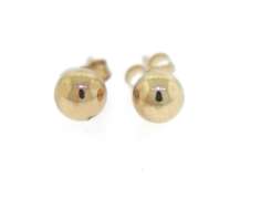 Nice Yellow Gold Small Ball Earrings