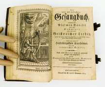 1814 Antique German Leather Bible with Genealogy