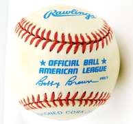 Boog Powell, O's Signed Baseball w/Show Ticket