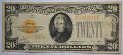 First and Only Small Size 1928 $ 20 Gold Certificate
