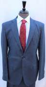 Stylish Flannel Slim Fit Suit, Made in Italy