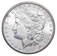 1887-S Morgan Silver Dollar